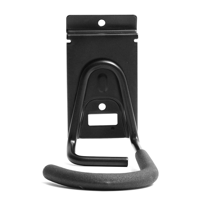 HOSKO Slatwall Bike Hooks, Heavy Duty Bicycle Hangr with PVC Coating, Wall Mount Vertical Bicycle Storage Rack (2 Pack, Black) - Image 4